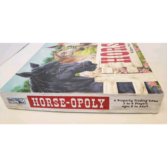 Horse-Opoly Equine Equestrian Themed Monopoly Board Game COMPLETE Excellent Cond - Picture 13 of 14